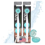Peak Essentials Tung Brush With Caps Tongue Cleaner For Adults 2 Pack. Fixed Price $18.30.