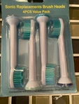 Generic Sonic Electric Toothbrush Heads P-HX-6014 Brand New Sealed Pack Pcs. Fixed Price $8.32.