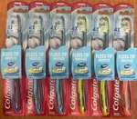 6PACK Colgate 360 Total Advanced Floss Tip Bristle Toothbrush Medium Colors Vary. Fixed Price $19.95.