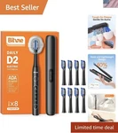 Bitvae D2 Electric Toothbrush Black 8 Heads 5 Modes Travel Case Ada. Fixed Price $18.68.