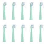 Cilgewh Replacement Toothbrush Heads 10 Count (pack Of 1), Green. Fixed Price $14.76.