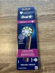 New Oral-b Crossaction Electric Toothbrush Replacement Heads 3CT. Fixed Price $7.87.