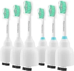 Pisonicleara Toothbrush Heads 6 Pack For Philips Sonicare E-series HX7022. Fixed Price $17.45.