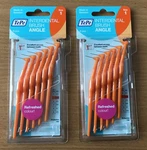 Tepe Interdental Angle Brush Orange Size 1 X 2 Pack. Fixed Price $14.59.