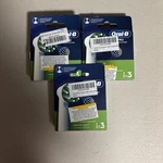 Lot 3 Pack Oral-b Cross Action Electric Toothbrush Replacement Heads 9 Pieces. Fixed Price $12.95.