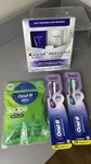 Crest 3D Brilliance Oral-b Whitening Toothbrush Bundle Floss Picks. Fixed Price $29.99.