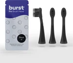 Burst Pro Sonic Electric Toothbrush Genuine Replacement Heads (BLACK/3 Pack). Fixed Price $32.99.
