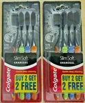8 Pcs Colgate Soft Charcoal Toothbrush 17X Slimmer Tip Bristles. Fixed Price $15.47.