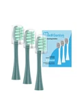 Medigenius Gum Care Replacement Brush Heads 1 Count (pack Of 3), Green. Fixed Price $25.99.