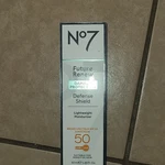 NO7 Future Renew Defense Shield Lightweight Moisturizer Spf Face 50ML. Fixed Price $18.00.