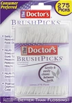 The Doctors Brushpicks Interdental Toothpicks Portable Dispenser Case 275CT 24PK. Fixed Price $72.04.