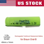 Replacement Nimh Toothbrush Battery For Braun Oral Vitality 3709 3737 Electric. Fixed Price $9.99.