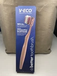 V-eco Toothbrushes 2 Replacement Heads. Unique V-shaped Bristles. Fixed Price $13.99.