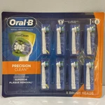Oral-b Precision Maxclean Refill Toothbrush Heads Replacement Pack Of 8. Fixed Price $31.37.