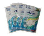 4PK 50PC Aim Dental Floss Picks With Fluoridex Thread Angled Comfort Grip. Fixed Price $12.99.