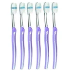 Oral Indicator Toothbrush Pack Of 6 Blue White Ada Accepted Comfortable Clean. Fixed Price $20.39.