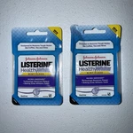 Johnson's Reach Listerine Total Care Whitening Easy Sliding Mint Floss Lot Of 2. Fixed Price $24.50.