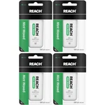 4 Pack Reach Mint Waxed Dental Floss - 200 Yard. Fixed Price $20.63.