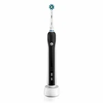 Oral-b Pro 1000 Crossaction Electric Rechargeable Toothbrush Black. Fixed Price $35.00.