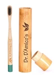 Dr. D'amico's Bamboo Toothbrushes- Biodegradable, Vegan- Green Child With Case. Fixed Price $5.99.