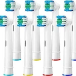 Swissco Replacement Brush Heads Compatible With Oral Genius Smart & Pro 8 Ct. Fixed Price $23.99.
