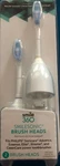 360 Smilesonic Brush Heads X2. Fixed Price $25.00.