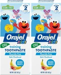 Orajel Kids Toothpaste, Fluoride-free, Elmo Training Pediatrician. Fixed Price $12.90.