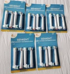 Genkent Replacement Toothbrush Heads 5 Packages Of 4 Each Sensitive Clean. Fixed Price $15.99.