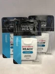 Johnson & Reach, Unflavored Waxed Floss, 55 Yd., Lot Of 3. Fixed Price $19.99.