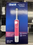 Oral-b Vitality Rechargeable Toothbrush (pink) New, Sealed! Fast Shipping. Fixed Price $26.99.