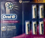 New Oral-b 86279 Cross Action Refill Brush Pack Of 5 Heads Plus Bonus. Fixed Price $17.99.