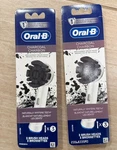 New Lot Of 2 Oral-b 3 Pks (6) Charcoal Replacement Tooth Brush Heads Whitening. Fixed Price $25.00.
