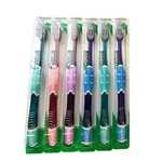 6-PACK Gum 527 Technique Deep Clean Toothbrush Sensitive Bristle, Compact Head. Fixed Price $16.99.