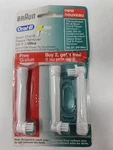 Nos Sealed Oral-b Flexi-soft Replacement Toothbrush Heads Refills #ebi 9-3. Fixed Price $12.95.