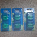 3 Oral-b Twin-pack Complete Satinfloss, Mint 54YRDS Ea Packs. Fixed Price $20.00.