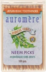 Auromere Ayurvedic Neem Toothpicks - Vegan, Natural, Non Gmo, Made From. Fixed Price $10.51.