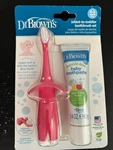 Dr. Brown'stm Infant-to-toddler Toothbrush Set, Pink. Fixed Price $8.99.