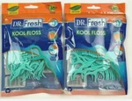 Dr Fresh Velocity Kool Floss Waxed Toothpicks 60 Count (2 Pack). Fixed Price $9.99.