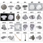 Azdent Dental Orthodontic Lingual Buttons Bondable Round /rectangular Base. Fixed Price $9.67.