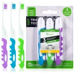 Lingito Folding Toothbrush, Built-in Cover, 1 Count (pack 3), Multicolor. Fixed Price $10.36.