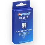 1 Box Crest Braces Care Floss Threader (30) Packets Per Ages 6+ Discontinued. Fixed Price $49.92.