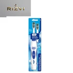 Equate Advanced Dual Zone Electric Toothbrush, Soft, With 2 Replacement Heads. Fixed Price $9.39.
