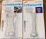 Cybersonic - Tongue Cleaning #A201 & Flosser #A103 Attachments New. Fixed Price $9.21.