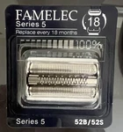 Famelec Series Electric Shaver Head Replacement Cassette - 52B/52S. Fixed Price $15.00.