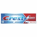 Crest Fluoride Anticavity Toothpaste Regular Protection Freshens Breath 0.85OZ. Fixed Price $8.10.