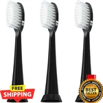 3PK Tao Clean Electric Toothbrush Replacement Heads - Black. Fixed Price $36.96.