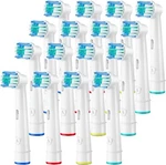 Aster Replacement Toothbrush Heads 16 Pack, Compatible With Oral-b Braun Prof. Fixed Price $25.87.