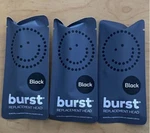 Burst Toothbrush Heads Genuine Electric Replacement. 3PACK,BLACK. Fixed Price $18.00.