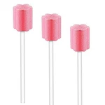 100PCS Disposable Mouth Swabs Sponge - Count (pack Of 1), Pink. Fixed Price $25.99.