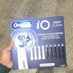 Oral-b Io Deep Clean Replacement Brush Heads 9-PACK, Reminder Bristles. Fixed Price $75.00.